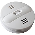 Kidde Dual-sensor Smoke Alarm - 9 V - Audible, Visual - White 1 thumbnail image