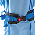 DMI® Deluxe Adjustable Nylon Gait Belt With Seatbelt-Style Buckle, Blue