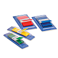 Sparco Removable Flags Combo Pack, 1" x 1/2", Assorted Colors, Pack Of 270