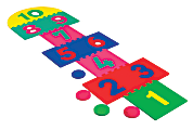WonderFoam Games Giant Hopscotch Mat 1 thumbnail image
