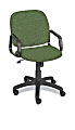 Safco® Cava Urth Fabric High-Back Chair, Green