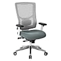 Office Star™ ProGrid Mid-Back Mesh Office Chair, Gray