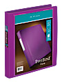 [IN]PLACE® EverBind™ View 3-Ring Binder, 1" D-Rings, Purple 1 thumbnail image