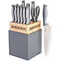 Spice by Tia Mowry Savory Saffron 14-Piece Cutlery Set, Gray 1 thumbnail image