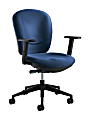 Safco® Rae Series Fabric Task Chair, Blue 1 thumbnail image
