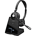 Jabra Engage 75 Stereo Headset - Stereo - Wireless - Bluetooth/DECT - 492.1 ft - 40 Hz to 16 kHz - Ove - 9559583125 1 thumbnail image