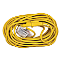 Stanley POWERCORD 33507 16 Gauge 3-Prong Outdoor Power Extension Cord, 50', Yellow 1 thumbnail image