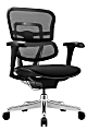 WorkPro® 12000 V2 Series Ergonomic Mesh/Fabric High-Back Office Chair, Black/Black, BIFMA Compliant
