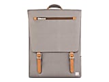 Moshi Helios Lite Slim Laptop Backpack - Titanium Gray for Laptops up to 13" , Weather Resistant, Vegan Leather, RFID Pocket 1 thumbnail image