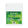 Ampad 100% Recycled Filler Paper, 8 1/2" x 11", Pack Of 200 Sheets