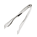 Hoffman Browne Stainless Steel Utility Tongs, 9", Silver, Pack Of 48 Tongs