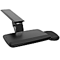 Mount-It! Under Desk Keyboard Platform With Wrist Support, Steel, 27-1/4”H x 20-1/2”W x 11”D, Black 1 thumbnail image