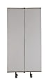 Balt® Best-Rite High Room Divider Add-A-Panel, 96"H x 64"W x 3"D, Gray