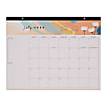 2025-2026 Happy Planner Monthly Desk Calendar, 22” x 17”, Petal Poetry, July 2025 To June 2026, CD00102003 1 thumbnail image