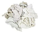 Hospeco Reclaimed Rags, 10-1/2”H x 20-5/16”D, White, Pack Of 25 Rags