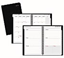 Office Depot® Brand Weekly/Monthly Planner, 5" x 8", Black, January To December 2019