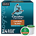 Caribou Coffee® Single-Serve Coffee K-Cup® Pods, Decaffeinated, Caribou Blend, Carton Of 24 1 thumbnail image