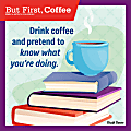 2025 Brush Dance But First Coffee Monthly Plastic-Free Square Wall Calendar, 12" x 12", Inspiration, January to December 2025, 9781975478544 1 thumbnail image