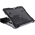 Allsop® Adjustable Metal Laptop Stand, 2-1/2"H x 13-7/16"W x 11-1/2"D, Black 1 thumbnail image