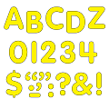 TREND STICK-EZE® Stick-On Letters, 1", Yellow, Pre-K - Grade 12, Pack Of 324 1 thumbnail image