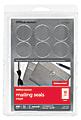 Office Depot® Brand Print-Or-Write Permanent Mailing Seals, 1" Diameter, Silver, Pack Of 480 1 thumbnail image