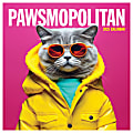 2025 TF Publishing Humor Wall Calendar, 12" x 12", Pawsmopolitan, January To December 1 thumbnail image