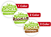Custom 1, 2 Or 3 Color Printed Labels/Stickers, Round, 1-1/4", Box Of 250 1 thumbnail image