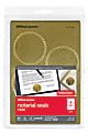 Office Depot® Brand Permanent Self-Adhesive Notarial Seals, 2" Diameter, Pack Of 44