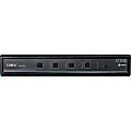 Vertiv Cybex SC900 Secure KVM | Dual Head | 4 Port Universal DisplayPort | USB-C | NIAP version 4.0 Certified - Secure Desktop KVM Switches | Secure KVM Switch | Dual Head | NIAP Certified | Secure Keyboard
