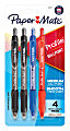 Paper Mate Ballpoint Pen, Profile Retractable Pen, Medium Point (1.0mm), Assorted, 4 Count 1 thumbnail image