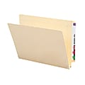 Smead® Manila End-Tab Expanding Folders, 1 1/2" Expansion, Letter Size, Manila, Box Of 50