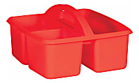 Teacher Created Resources Plastic Storage Caddy, Small Size, Assorted Colors