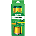 Ticonderoga® Pencils , Pre-Sharpened, #2 Soft Lead, Yellow Barrel, Box Of 30