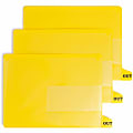 Smead End Tab Out Guides - Printed Bottom Tab(s) - Message - OUT - Letter - Yellow Poly Tab(s) - 25 / Box 1 thumbnail image
