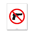 ComplyRight™ State Weapons Law Poster, English, Kansas, 8-1/2" x 11"