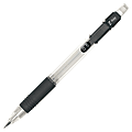 Zebra® Z-Grip™ Mechanical Pencils, 0.5 mm, Clear/Black Barrels, Pack Of 12