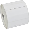 Zebra Z-Perform 2000D Thermal Label - 4"x 1" - Permanent Adhesive - Direct Thermal - White - Paper, Acrylic - 2340 / Roll - Perforated - 6 Roll 1 thumbnail image