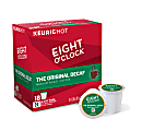 Eight O'Clock® Original Decaffeinated Coffee Single-Serve K-Cup®, 0.4 Oz, Carton Of 18