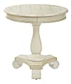 Office Star™ 425 Series Avalon Round Accent Table, 26-1/2"H x 26"W x 26"D, Antique Beige 1 thumbnail image