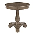 Office Star™ 425 Series Avalon Round Accent Table, 26-1/2"H x 26"W x 26"D, Brushed Java 1 thumbnail image