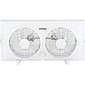 Optimus® 2-Speed Twin Window Fan, 177.8mm, White 1 thumbnail image
