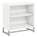 Bush Business Furniture Method 30"H Bookcase Cabinet, White, Standard Delivery 1 thumbnail image