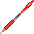 Pilot® G2 Retractable XFine Gel Rollerball Pens, Pack Of 12, Extra Fine Point, 0.5 mm, Red Ink