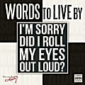 2025 Sellers Publishing Wall Calendar, 12” x 12”, Words To Live By, September To December 1 thumbnail image