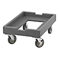 Cambro Camdolly Pizza Dough Box Dolly, 28" x 20" x 10", Black 1 thumbnail image