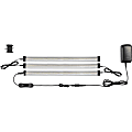 Lorell LED Task Lighting Starter Kit, 1"H x 2"W, LED Bulb, 1350 lm Lumens, Silver, Black, for Furniture 1 thumbnail image