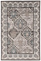 Linon Paramount Area Rug, 5' x 7-1/2', Belouch Gray/Charcoal 1 thumbnail image