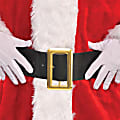Amscan 393229 Christmas Santa Gloves, White, Set Of 5 Pairs