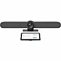 Logitech Rally Bar + Tap IP Graphite Bundle for Video Meeting Rooms - Black 1 thumbnail image