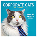2025 TF Publishing Monthly Wall Calendar, 12” x 12”, Corporate Cats, January 2025 To December 2025 1 thumbnail image